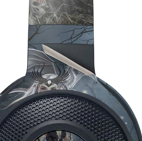 Gothic Queen with Silver Dragon by Nene Thomas Razer Kraken X Skin